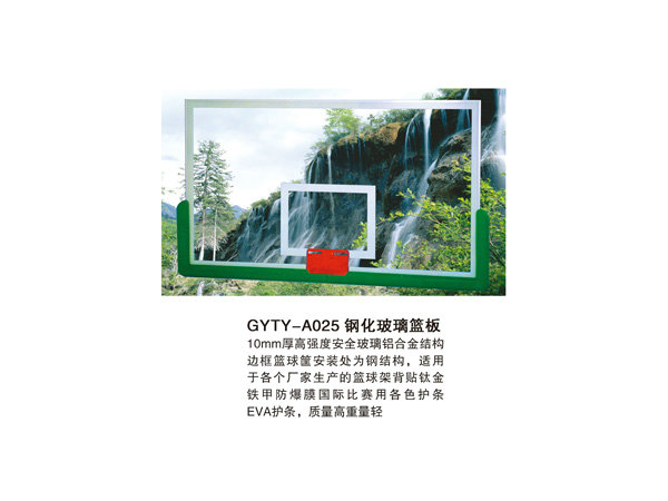 GYTY-A025钢化玻璃篮板